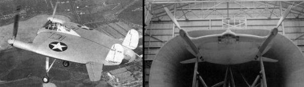 Vought V-173 Skimmer experimental plane "Flying Pancake"
VTOL Charles Horton Zimmerman