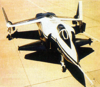 Rockwell International XFV-12A VTOL experimental US Navy plane aircraft fighter