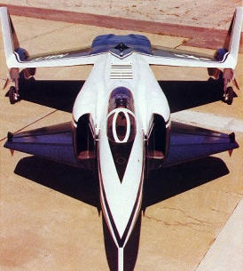 Rockwell XFV-12A VTOL attack fighter plane aircraft navy