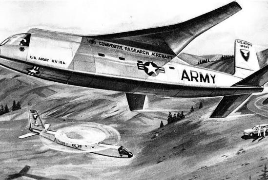 US Army Y wing study aircraft