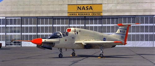 General Electric Ryan XV-5A VTOL lift fan ducted propeller aircraft NASA