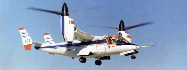 Bell XV-15 VTOL experimental plane 