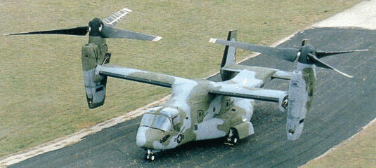Bell Boeing V-22 Osprey tilt rotor VTOL aircraft transporter