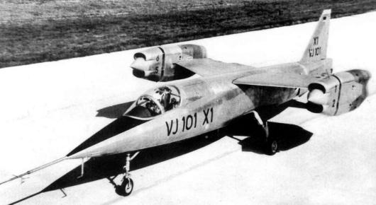 EWR-340 VJ-101 VTOL experimental plane aircraft fighter