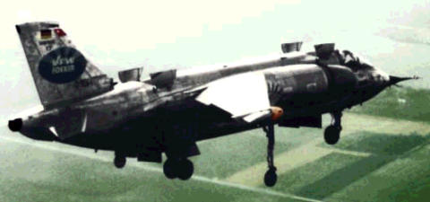 VAK-191B VTOL german nuclear strike fighter aircraft project