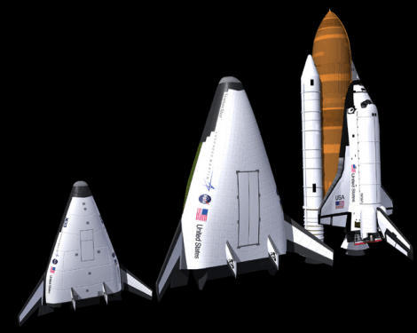 Lockheed Martin X-33 Venture Star prototype demonstrator NASA aerobalistic rocket lifting body shape reusable space vehicle plane shuttle