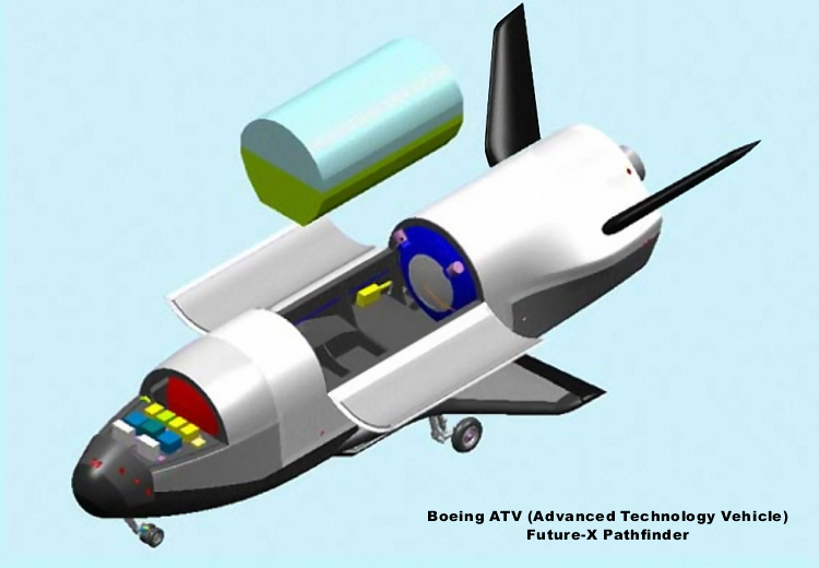 Boeing ATV Advanced Technology Vehicle X-37 NASA Future-X Pathfinder proposal prototype space plane