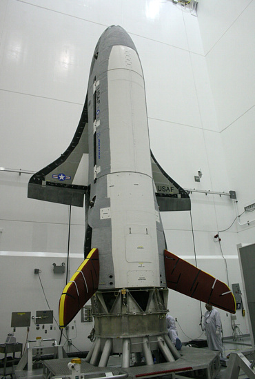 USAF X-37B OTV-1 SMV orbital test vehicle space maneuver prototype