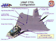 Boeing X-32 CTOL JSF conventional take off