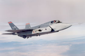 Lockheed Martin Grumman JSF X-35A USAF stealthy