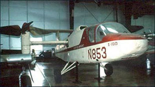 Curtiss Wright X-100 tilt propeller experimental aircraft